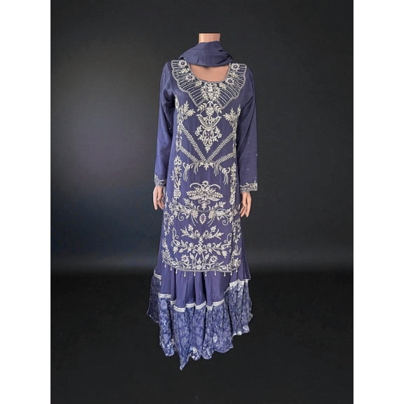 Heavy Work Salwar Kameez, Cultural Wear for Women, Aug19