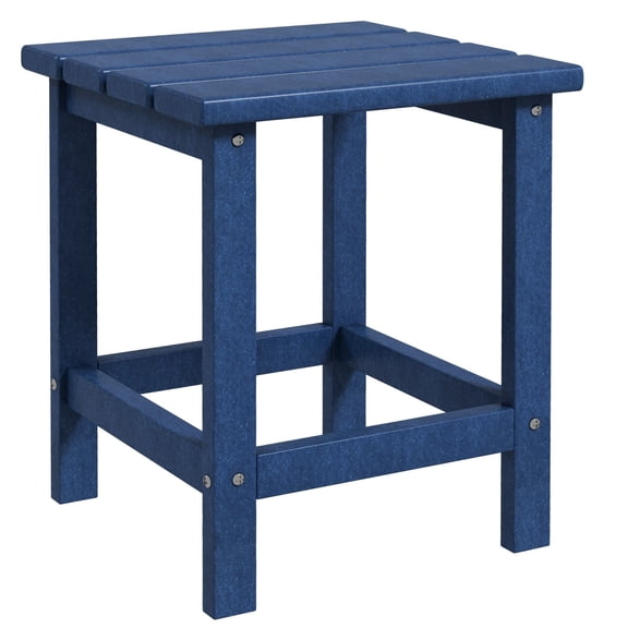 Heavy-duty 110 lbs table / Adirondack chair pairing / Made from recycled jugs