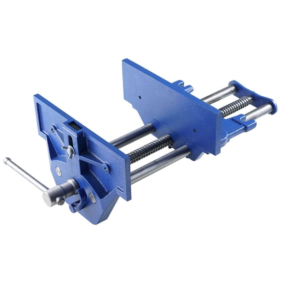 Heavy-duty 13" Cast Iron Woodworking Bench Vise with Quick Release Lever, 10.6" Jaw for Woodworking, Drilling, and Cutting