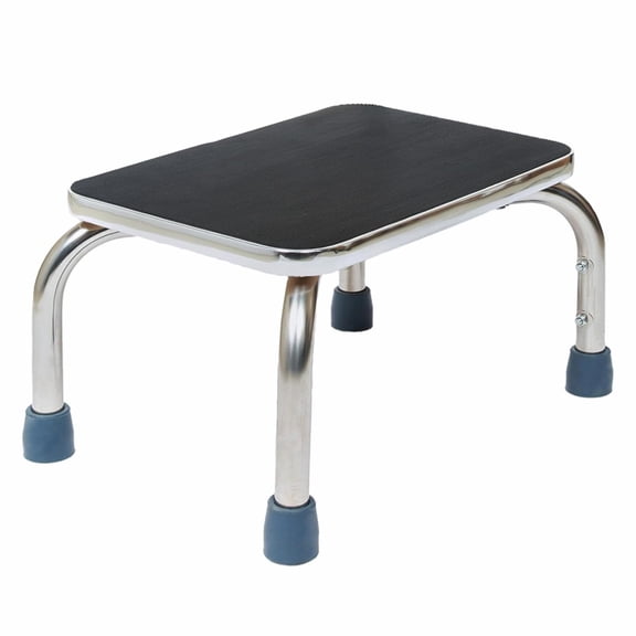 Heavy-duty Foot Step Stool With Non-slip Rubber Platform For Seniors & Adults - Holds Up To 300lbs 9 1/2 In. 18"l X 11.5"w 9.5"h
