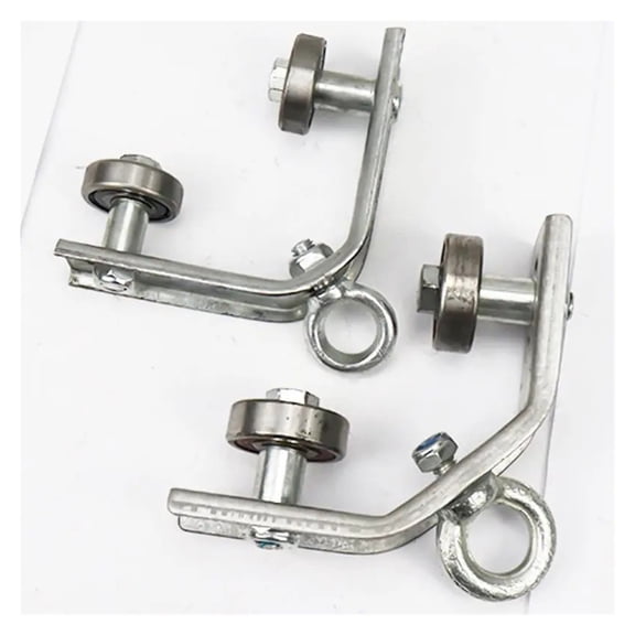 Heavy-duty Pulley Angle, Iron Rail Pulley Crane Lifting Rope Pulley Set For Industrial Machines Rail Dropshipping ,Easy to Operate