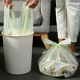 thumbnail image 1 of Heavy-duty Thick Plastic Bags, Undergarment Waste Disposal, Minimalist Transparent Design, Sesolution Trash Containment, Household Waste, Kitchen Bin Liners, Office Desk Cleanup, Strong, 1 of 6
