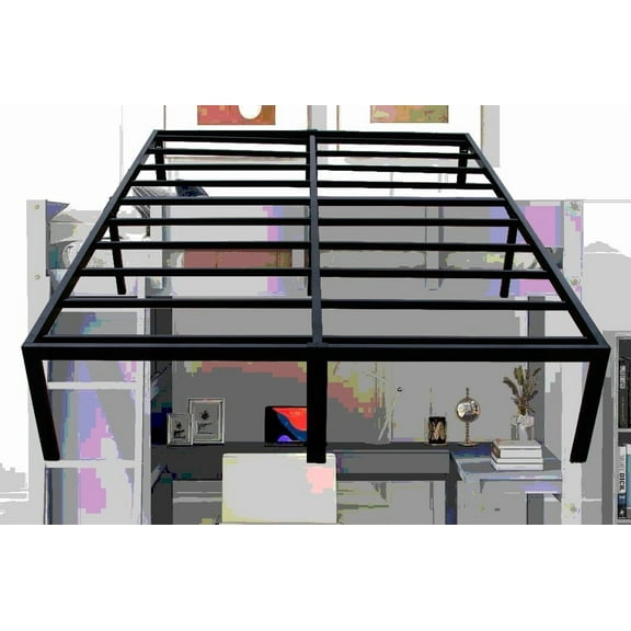 Heavy-duty Twin XL Steel Platform Foundation|Up to 2000 lbs|Durable Steel