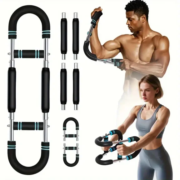 Heavy-duty arm and chest strength trainer - designed for those who need to strengthen their upper body muscles, suitable for comprehensive shoulder, abdominal, and core muscle training at home.