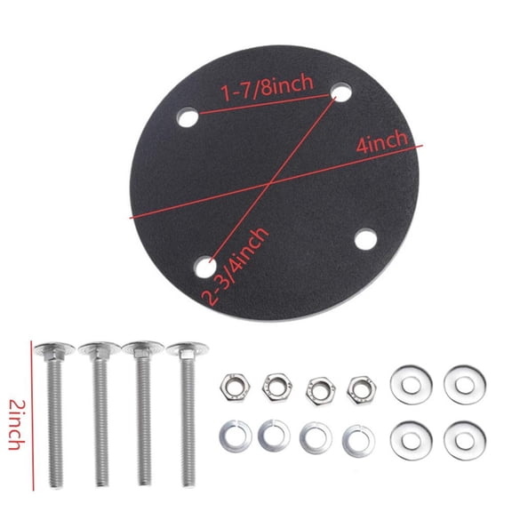 Heavy duty installation backboard kit with lining for ladder roof rack