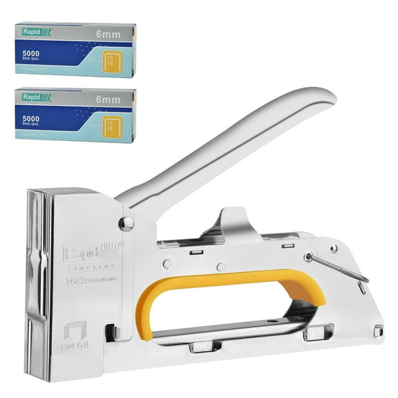 Heavy duty manual staple gun 6MM/8MM tooth length labor-saving manual binding tool