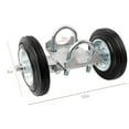 thumbnail image 1 of Heavy duty roller shutter door wheels making smooth operation of metal tube door, 1 of 5