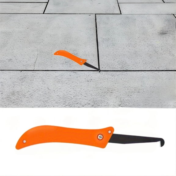 Heavy metal weed control tool - durable, lightweight, and foldable garden weed cleaner, outdoor weed control accessories