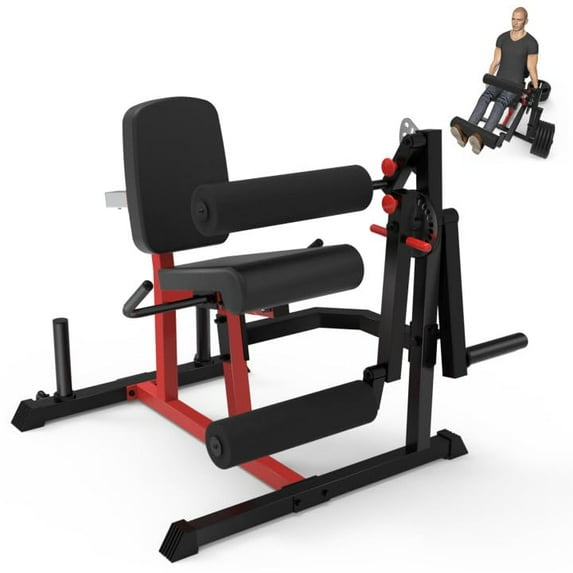 HeavyDuty Leg Extension CurlMachine,Leg Extension Machine with 24-Position Adjustable for Lower Body Workout,580lbs Capacity,Home Gym Weight Machine