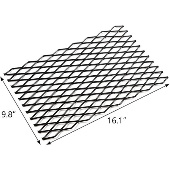 Heavyduty Steel Fireplace Grate Accessory Ensures Safety While Burning