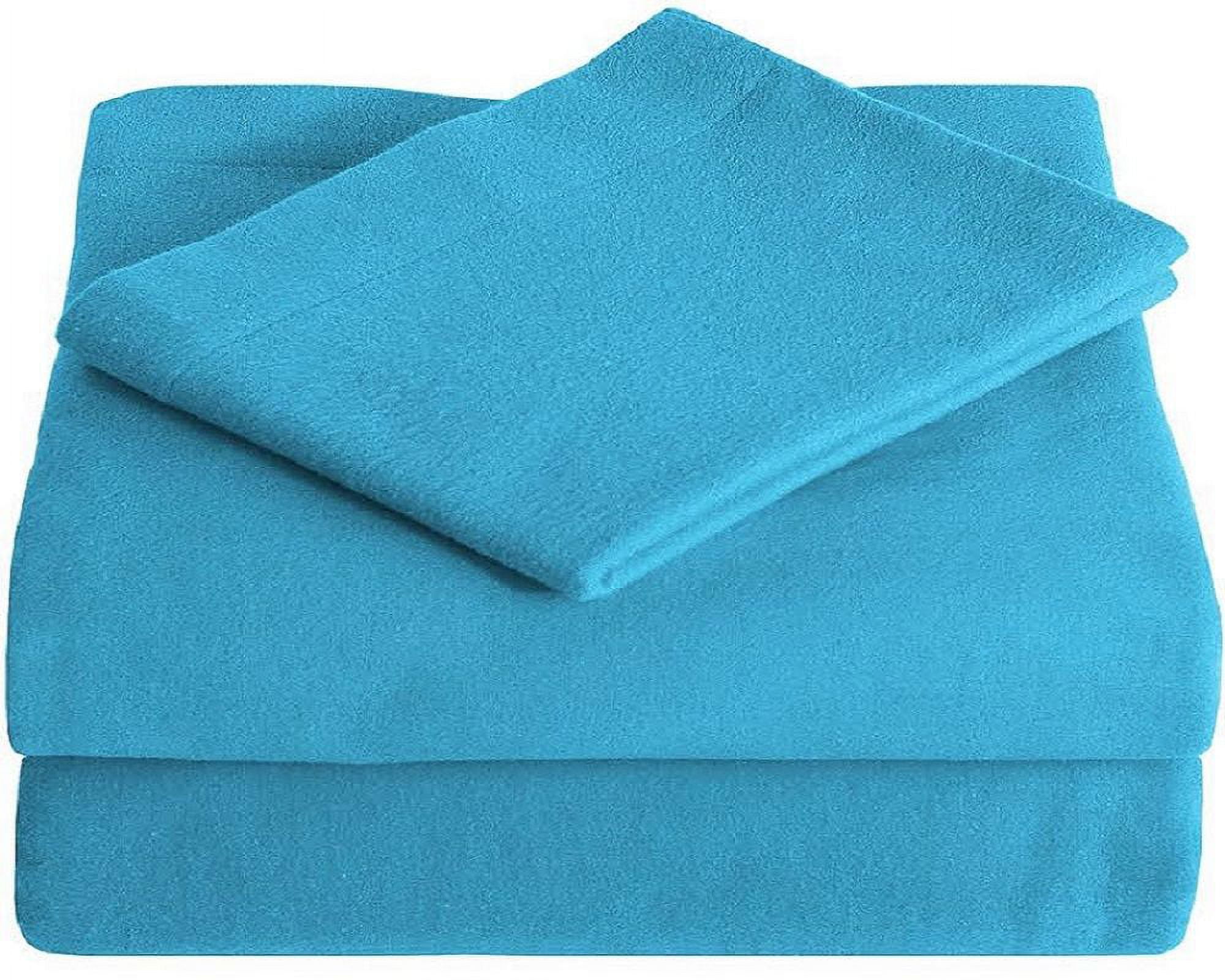 Heavyweight 100% Cotton Flannel Sheet Set Twin XL Extra Long (Twin XL