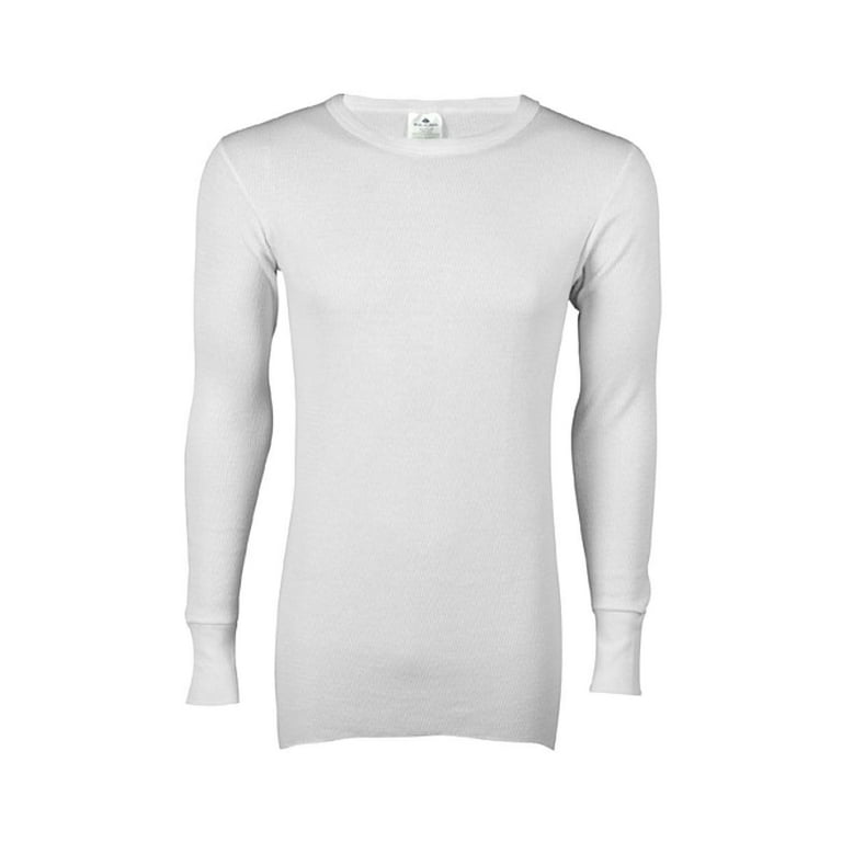 Heavyweight Cotton Knit Thermal Long Underwear Shirt