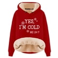 thumbnail image 1 of Heavyweight Drop Shoulder Fleece Lined Hoodie For Cozy Pullover With Drawstring Casual Streetwear Sweatshirt, 1 of 3