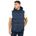 thumbnail image 1 of Heavyweight Hooded Puffer Vest for Men – Water-Resistant, Full Zipper, 1 of 8