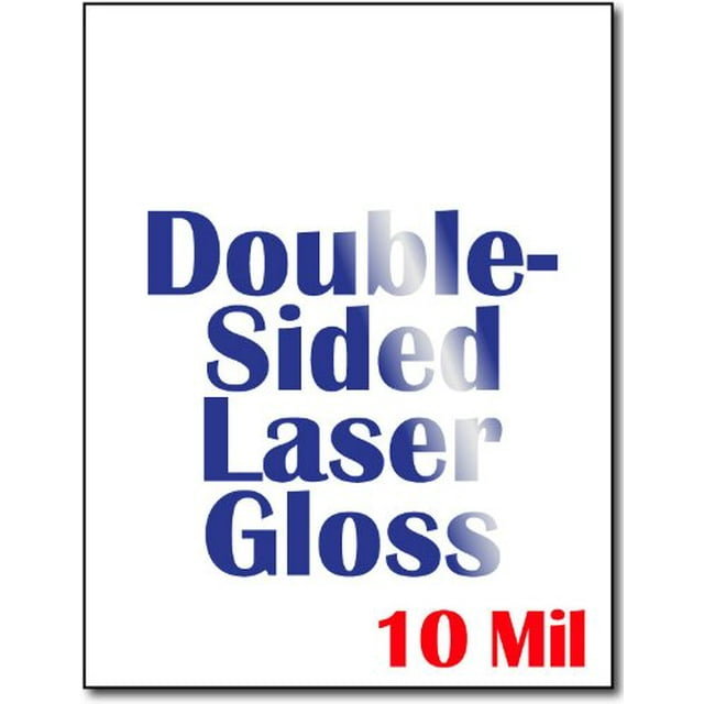 Heavyweight Laser Gloss Cardstock YPF5 (Double Sided Gloss) 50 Sheets