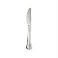 thumbnail image 1 of Heavyweight Plastic Knives Silver, 7 1/2", Reflections Design, 600/Carton, 1 of 4