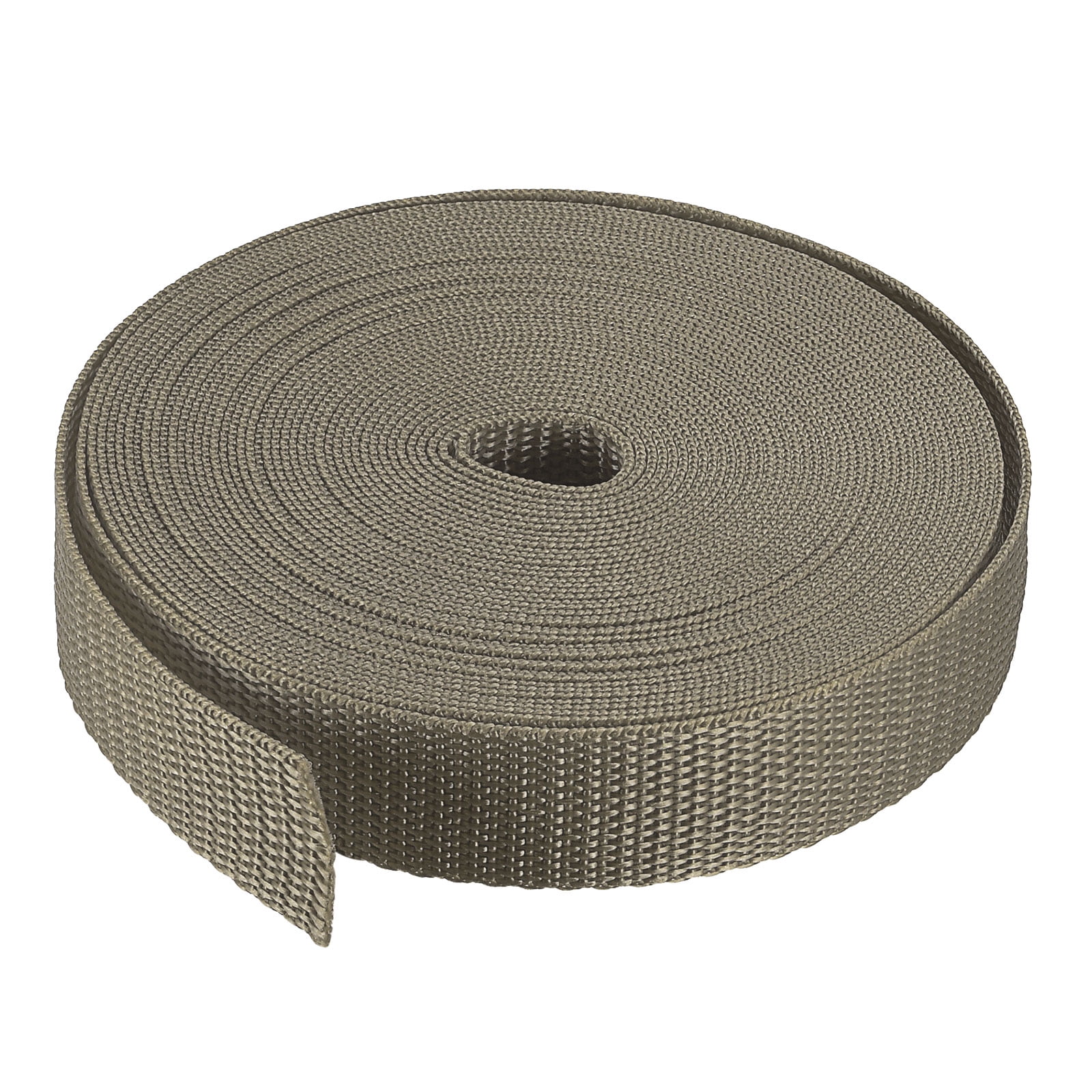 Khaki 1 Inch Cotton Webbing