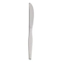 Heavyweight Polystyrene Cutlery, Knives, Clear, 1,000/carton | Bundle of 2 Cartons