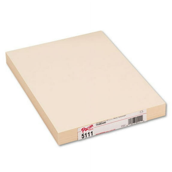 Heavyweight Tagboard, 12 X 9, Manila, 100/pack | Bundle of 2 Packs