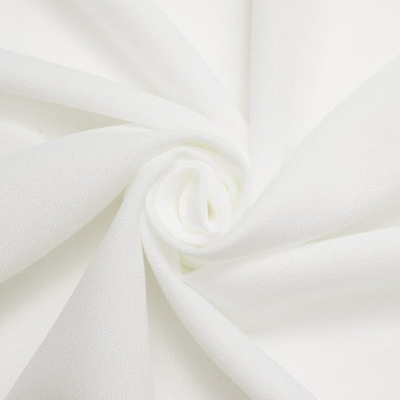 Heavyweight Woven Fusible Interfacing Oeko-Tex Standard 100 Polyester 61/62” Fabric - White