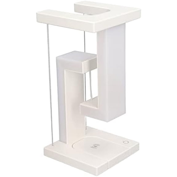 Heayzoki Magnetic Levitating Night Light with Phone Charging Pad, LED Table Lamp with 3 Gears Touching Adjustable for Office Home$$Tools & Hardware Other