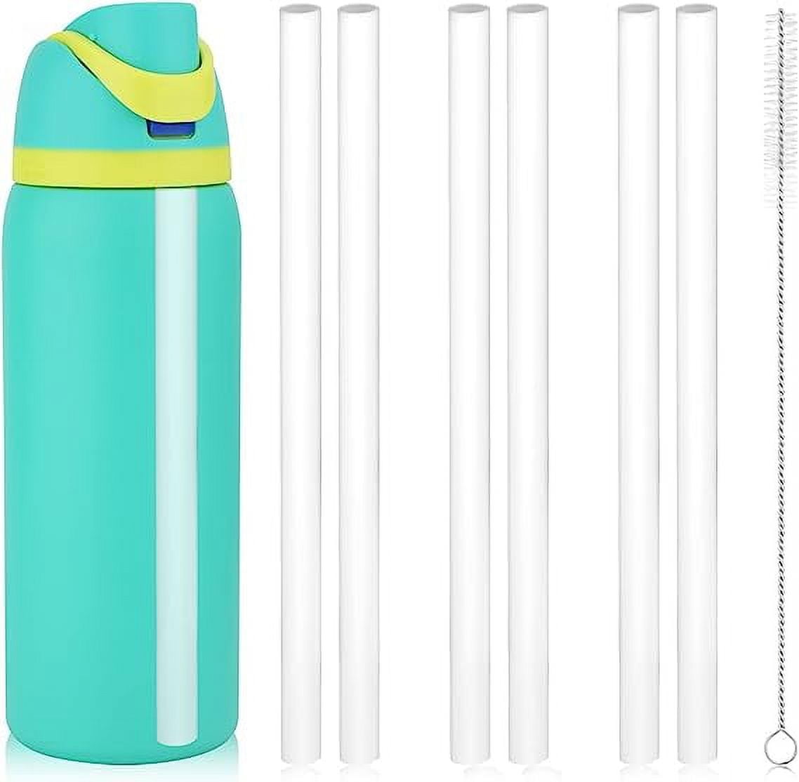Drinking Straws With Cleaning Brush For Owala FreeSip Rubber Lid