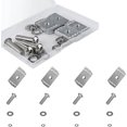 thumbnail image 1 of Hebalg 8pcs Screws Kit Fit Rhino-Rack Pioneer Rotopax M6 304 Stainless Steel Machine Screws for Rhino Rack Pioneer Rotopax Screws Nut Kit Machine Screws Accessories for Car Bracket 43203 (25mm), 1 of 6