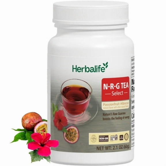 Hebalife. N-R-G Tea Select: Passionfruit Hibiscus 2.1 Oz.(60 g)
