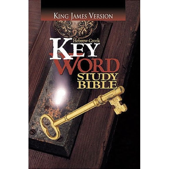 Pre-Owned Hebrew-Greek Key Study Bible: King James Version, 9780899576572, 0899576575, Hardcover,