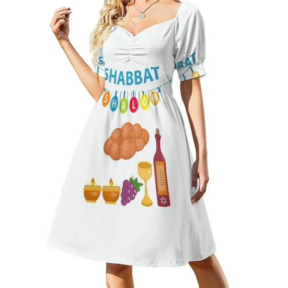 Hebrew Israelite Clothing True Hebrew Sht Shalom TShirt Sleeveless Dress Evening dresses summer dresses ladies 2024