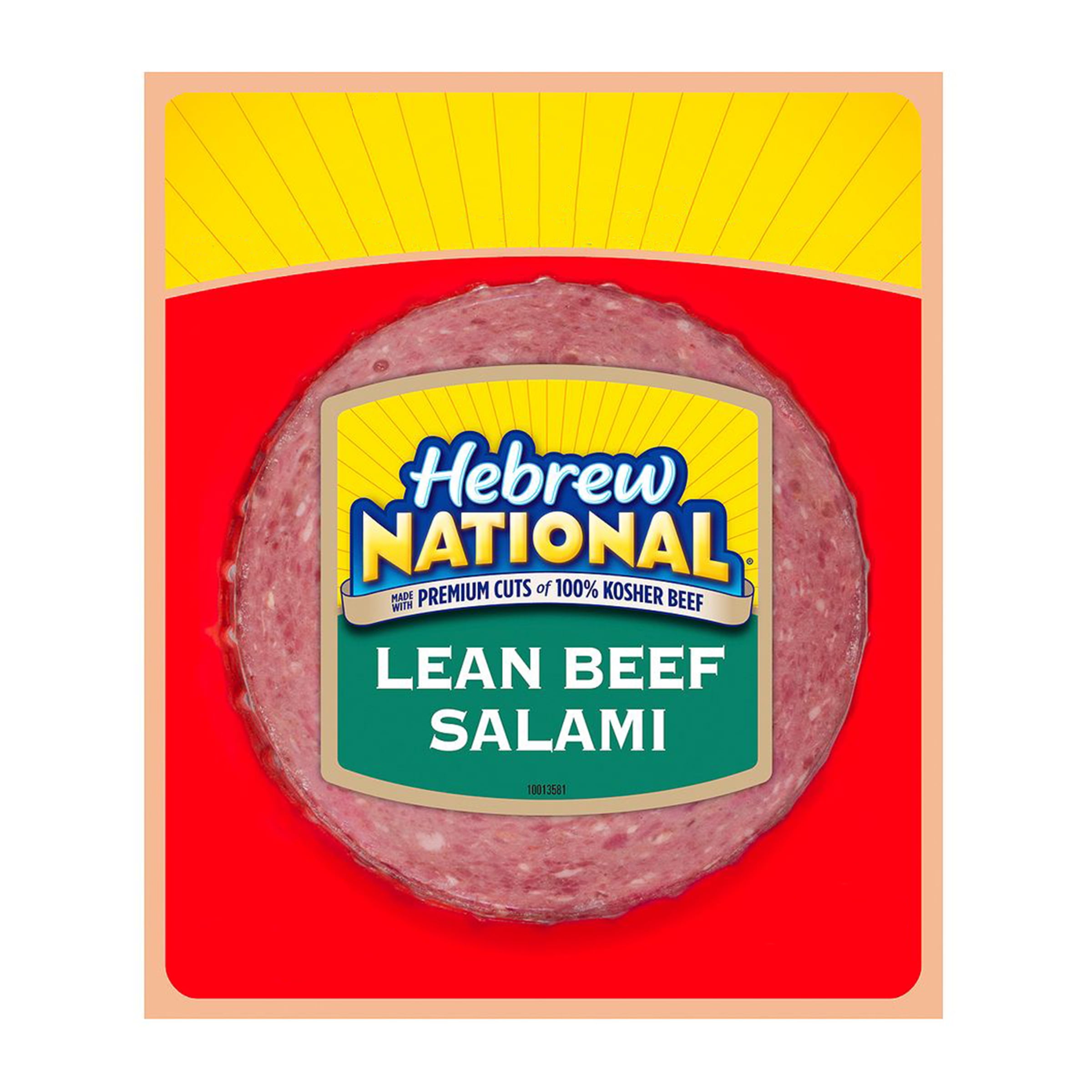 Hebrew National Lean Beef Salami, Lunch Meat, 6 OZ
