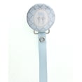 thumbnail image 1 of Hebrew Personalized Name Moroccan Tile Pacifier Clip, 1 of 4
