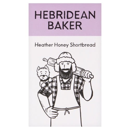 Hebridean Baker Heather Honey Shortbread 150g, British Import (Pack of 2)