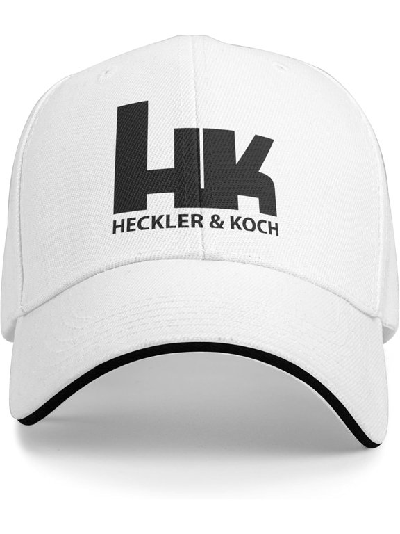 Hec-kler and K-o-c-h Baseball Cap for Men Women Adjustable Dad Hat Trucker Cap Sun Hats