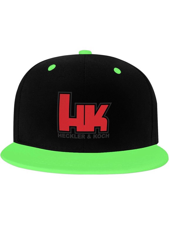 Hec-kler and K-o-c-h Baseball Cap for Men Women Adjustable Dad Hat Trucker Cap Sun Hats