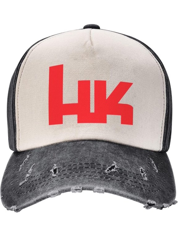 Hec-kler and K-o-c-h Baseball Cap for Men Women Adjustable Dad Hat Trucker Cap Sun Hats