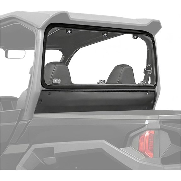 Hecasa Clearblack Polycarbonate pc Shield Compatible with Polaris General 2016-2025 Replacement For 2881112