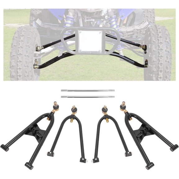Hecasa Front A Arm Compatible with 2009,2012-2014 Honda TRX400X 1999-2008 Honda Sportrax 400