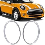 Hecasa Front Left Headlight Bezel Compatible with 2014-2024 Mini Cooper S F55 F56 F57 Models Replacement for MC2506105 51137300631 Headlamp Door Trim