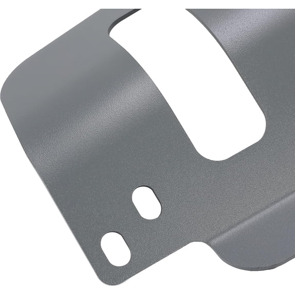 Hecasa Gray Aluminum Front Part Compatible with 2003-2007 Toyota Tundra Sequoia Replacement For Pt21234040 Pt21234060 Front Lower Guard Plate 2003-2007 Replacement For Pt21234040