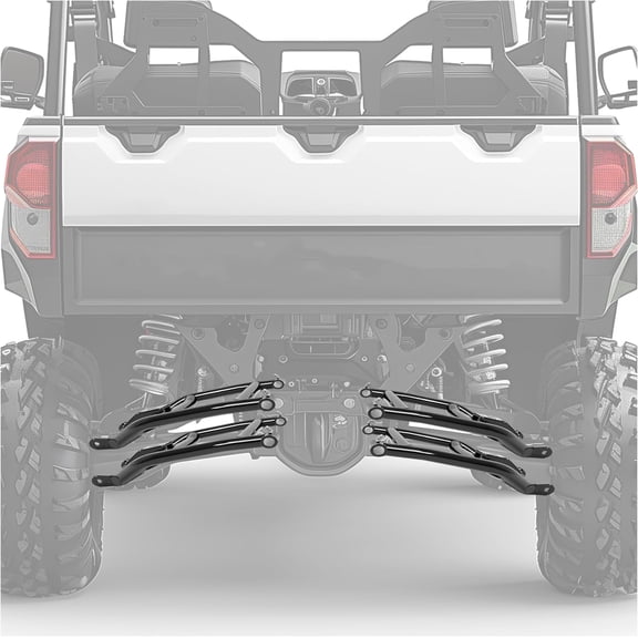 Hecasa High Clearance Rear A-Arms Compatible with 2013-2019 Polaris Ranger XP 570 900 1000 Crew Adjustable Upper & Lower Control Arm Set Replace for AA-P-RAN900-R-HC-02