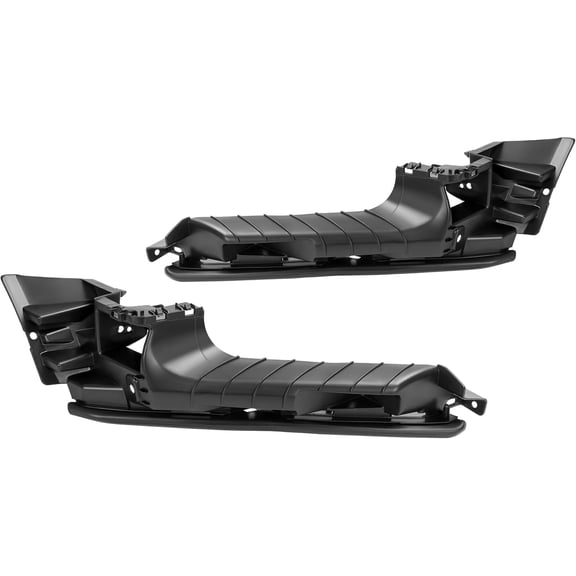 Hecasa Pair Headlight Bracket Compatible with 2017-2019 Ford F150 Raptor Replacement for HL3Z17C947E HL3Z17C947D Headlamp Front Light Lamp Support Bra