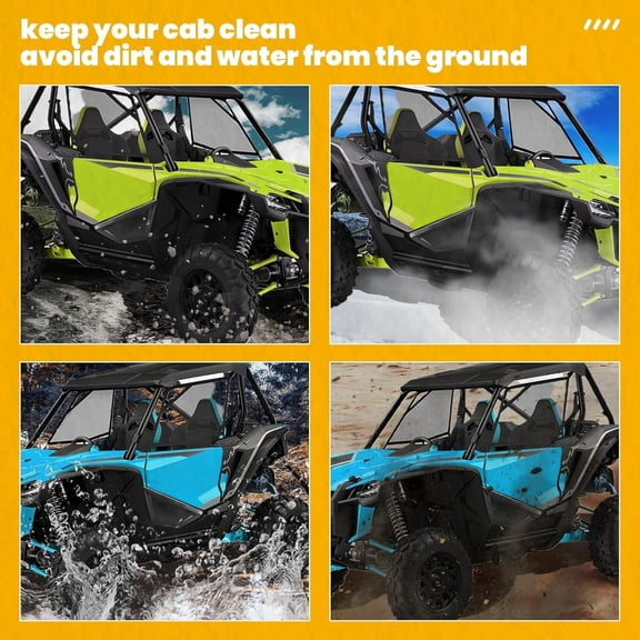 Hecasa Plastic Insert Compatible with Honda Talon 2019-2024 Replacement For 08r77-hl6-a00