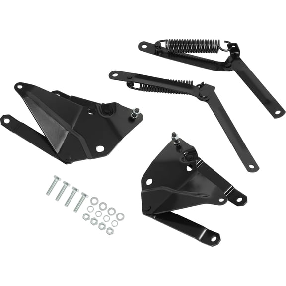 Hecasa Primed Black Steel Hood Compatible with 1941-1948 Ford Cars Steel Primed Black Electrophoresis 1941-1948