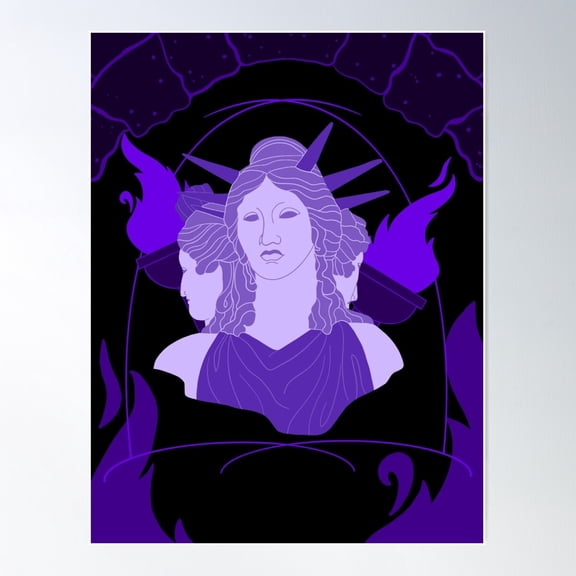 Hecate Gateway Poster Wall Art, Modern Wall Decor For Living Room Bedroom, 8x12 UNFRAMED