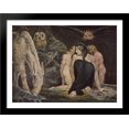 thumbnail image 1 of Hecate The Night of Enitharmon`s Joy 36x28 Large Black Wood Framed Print Art by William Blake, 1 of 2