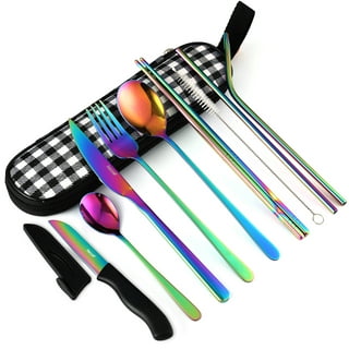 Travel Utensils with Case, Reusable Utensils Set with Case, Portable Travel  Cutlery Set Camping Utensils Portable Utensils for Lunch Box for Outdoor  Bl23465 - China Reusable Utensil and Stainless Steel Flatware Sets price