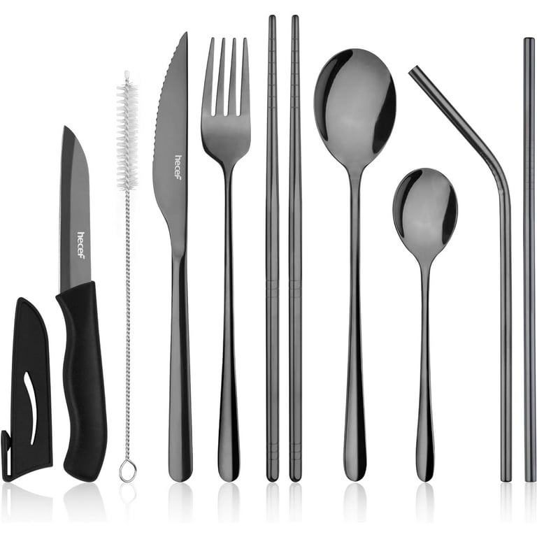 https://i5.walmartimages.com/seo/Hecef-11-Piece-Portable-Silverware-Set-Stainless-Steel-Travel-Camping-Cutlery-Flatware-Set-with-Carrying-Case_ef208ef6-d326-46d7-b0ac-3d08bae71ee2.e1a755e74769a46e0eae2ac8c57c07ad.jpeg?odnHeight=768&odnWidth=768&odnBg=FFFFFF
