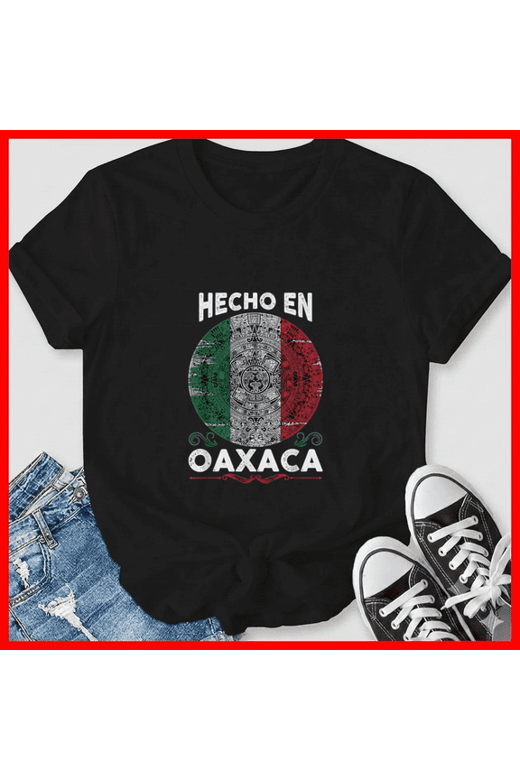 Hecho En Oaxaca Mexico Proud Mexican Oaxaca Regional Heritage Unisex T-Shirt, up to size 5XL