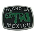 thumbnail image 1 of Hecho en Mexico Belt Buckle Eagle Green Metal Vaquero El Tri Mexican Soccer Team, 1 of 2